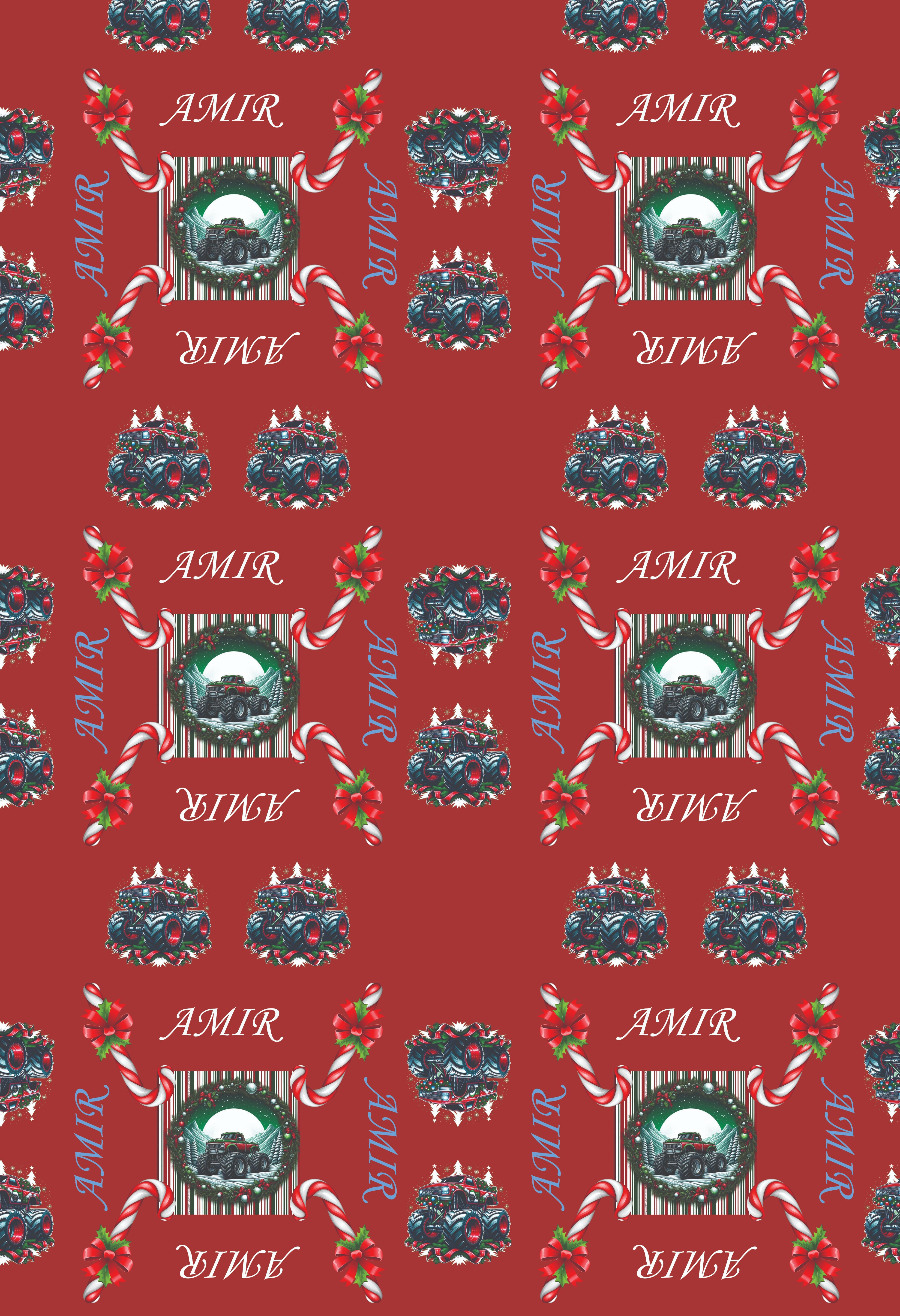Personalized Gift-Wrapping Paper - Kids