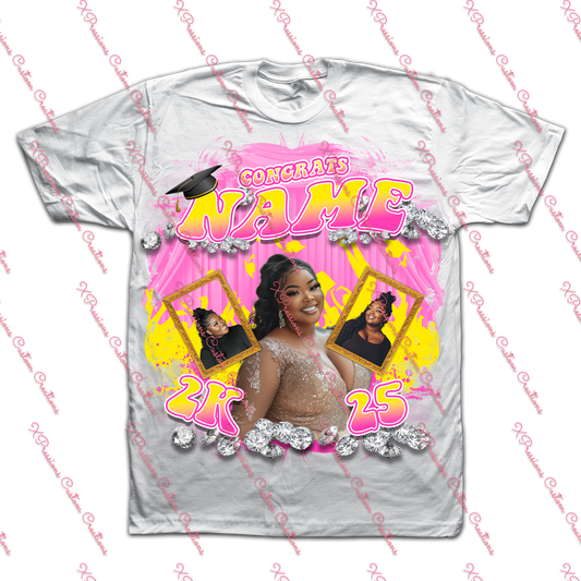 Graduation ~ Center Print/3D Shirts