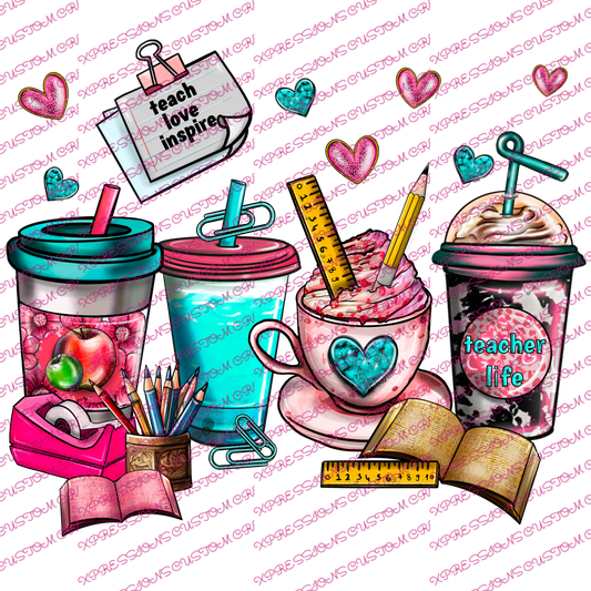 Teacher ~ DTF PRINTS ONLY - We Print you Press!