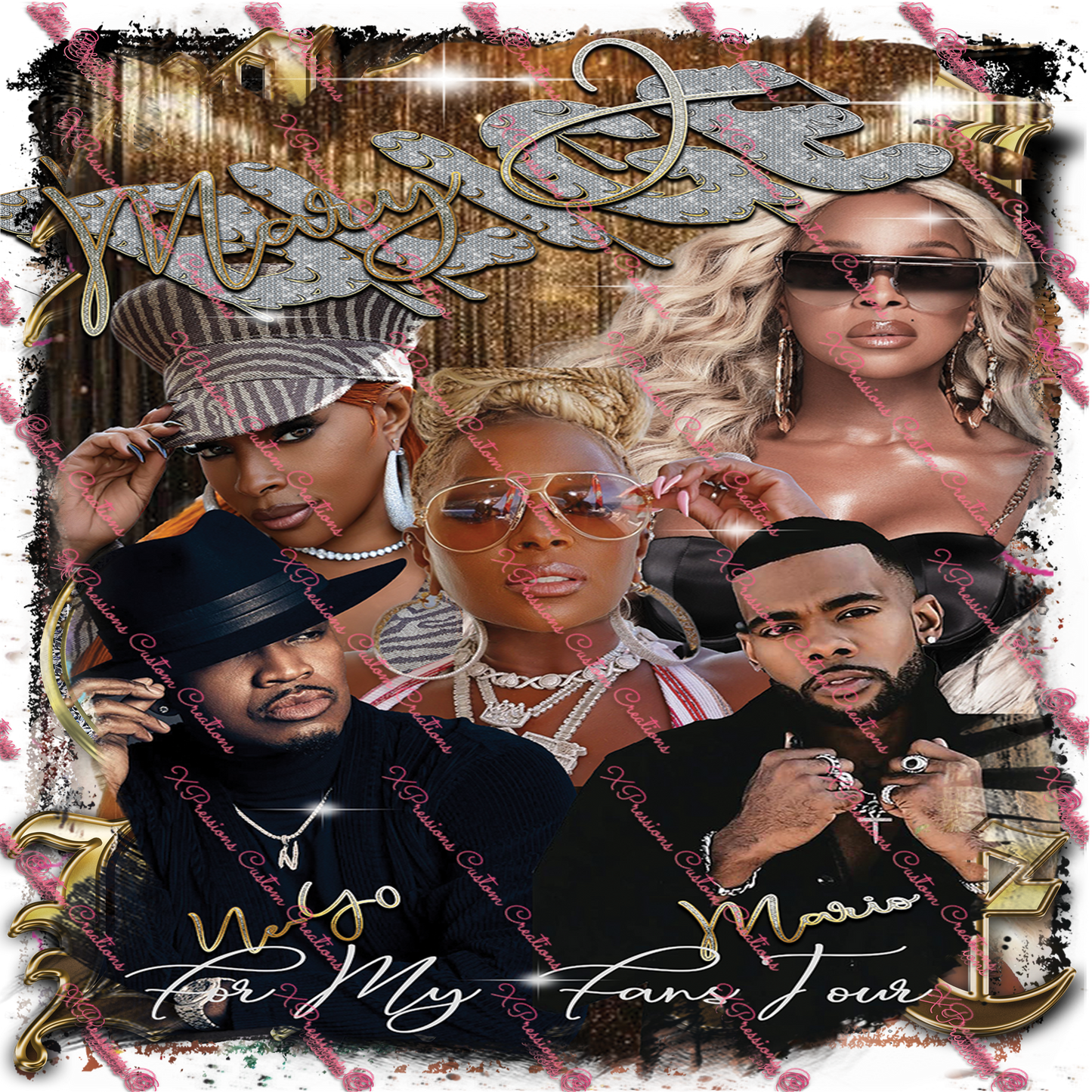 Mary J Blige, Ne-Yo, Mario