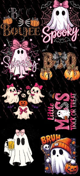 Pre-Made 22” x 48" Printed & Ready to Press DTF Gang Sheets - We Print you Press!