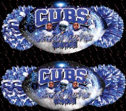 🏈 CUBS SPIRIT POMPOMS 🏈