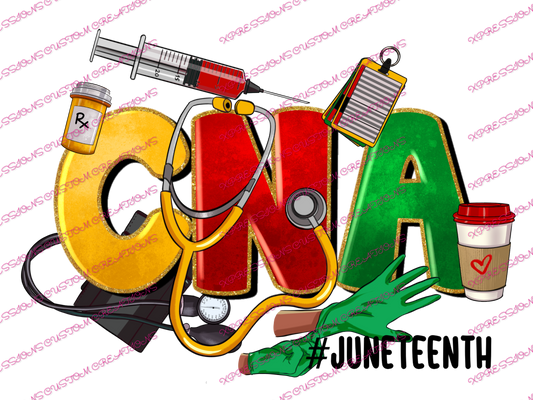 Juneteenth - Career Inspired ~ DTF PRINT ONLY - We Print you Press