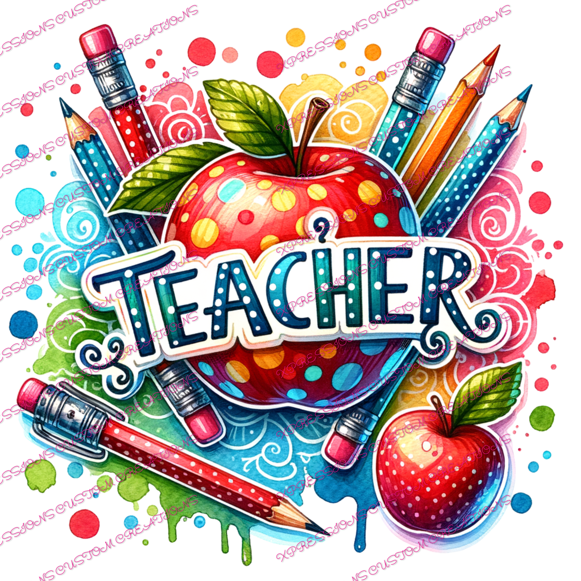 Teacher ~ DTF PRINTS ONLY - We Print you Press!