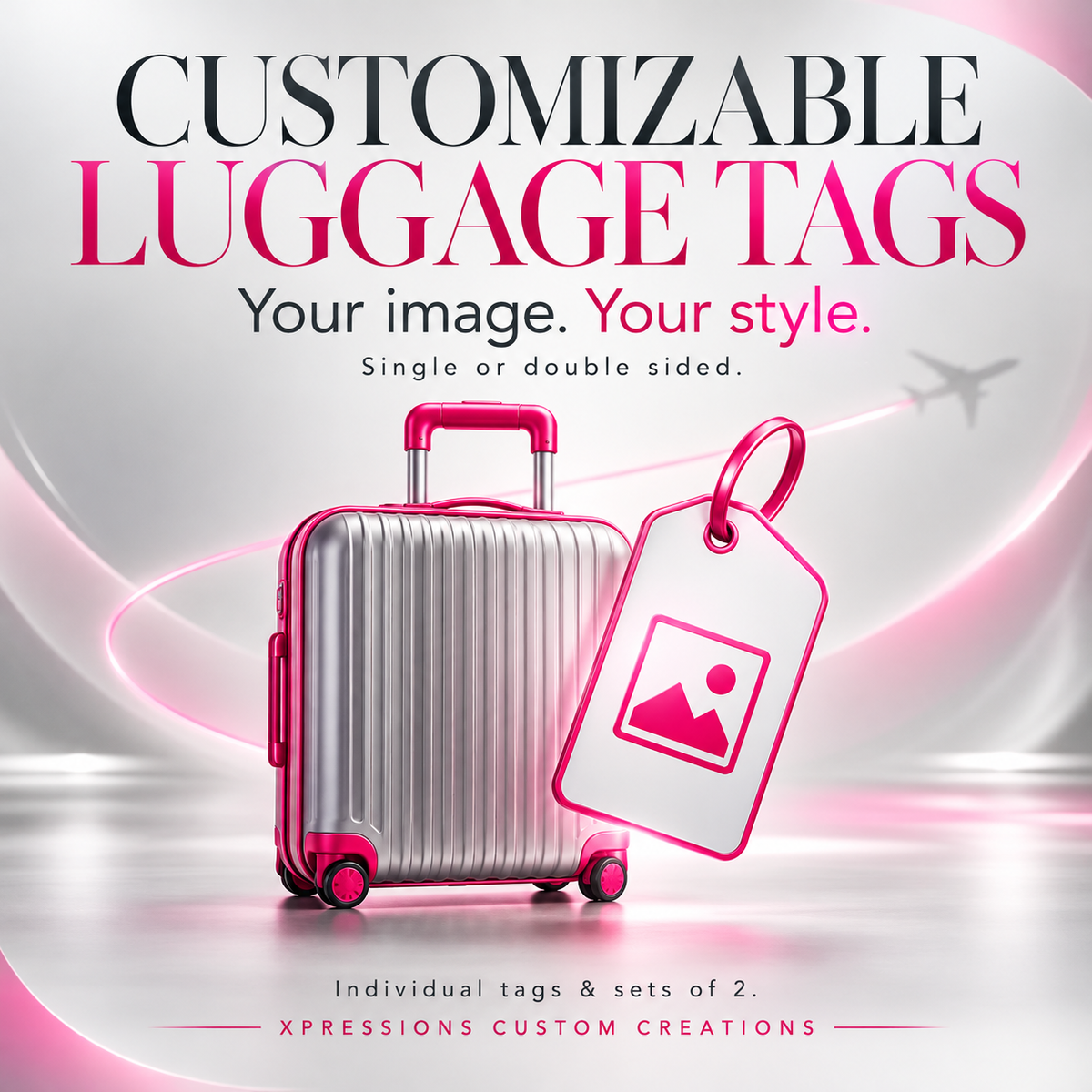 Customizable Luggage Tags — illustrative product category cover