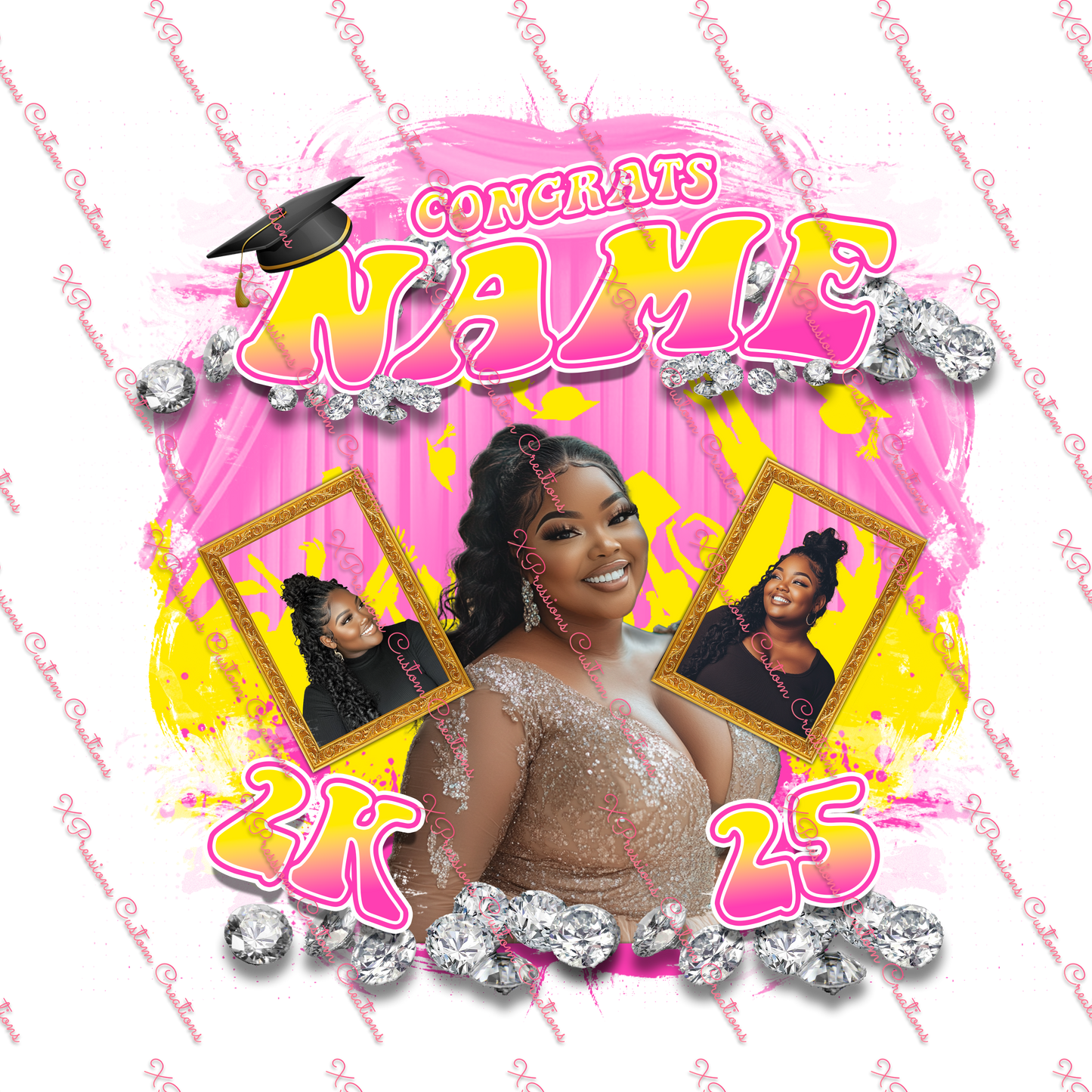 Graduation ~ Center Print/3D Shirts