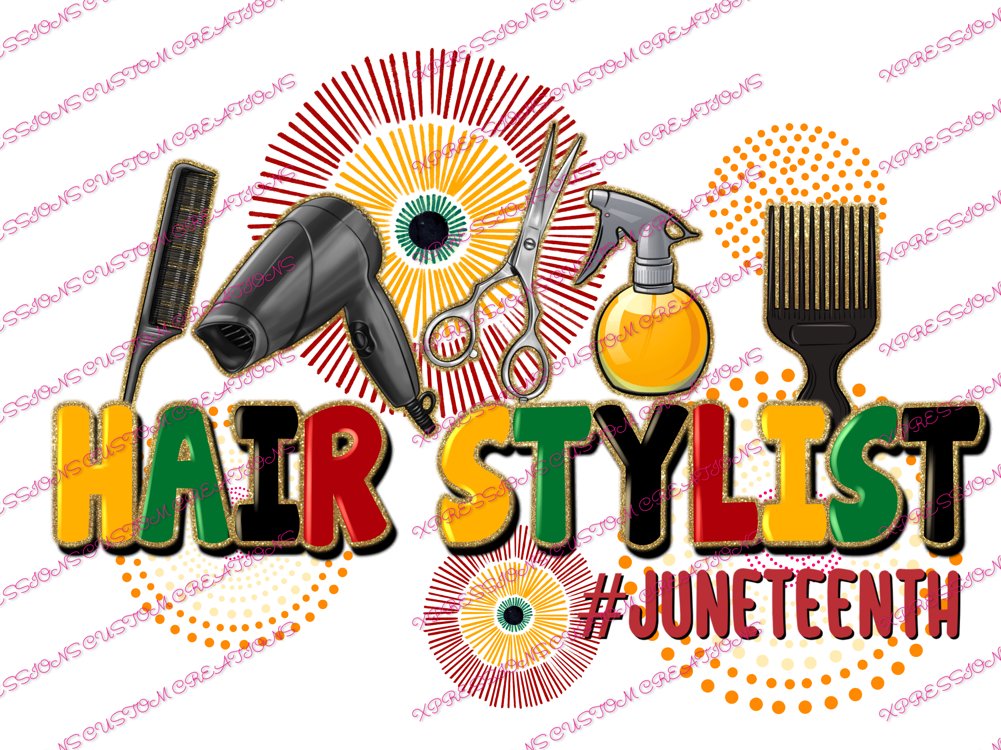 Juneteenth Career Inspired ~ Sublimation - We Print you Press!