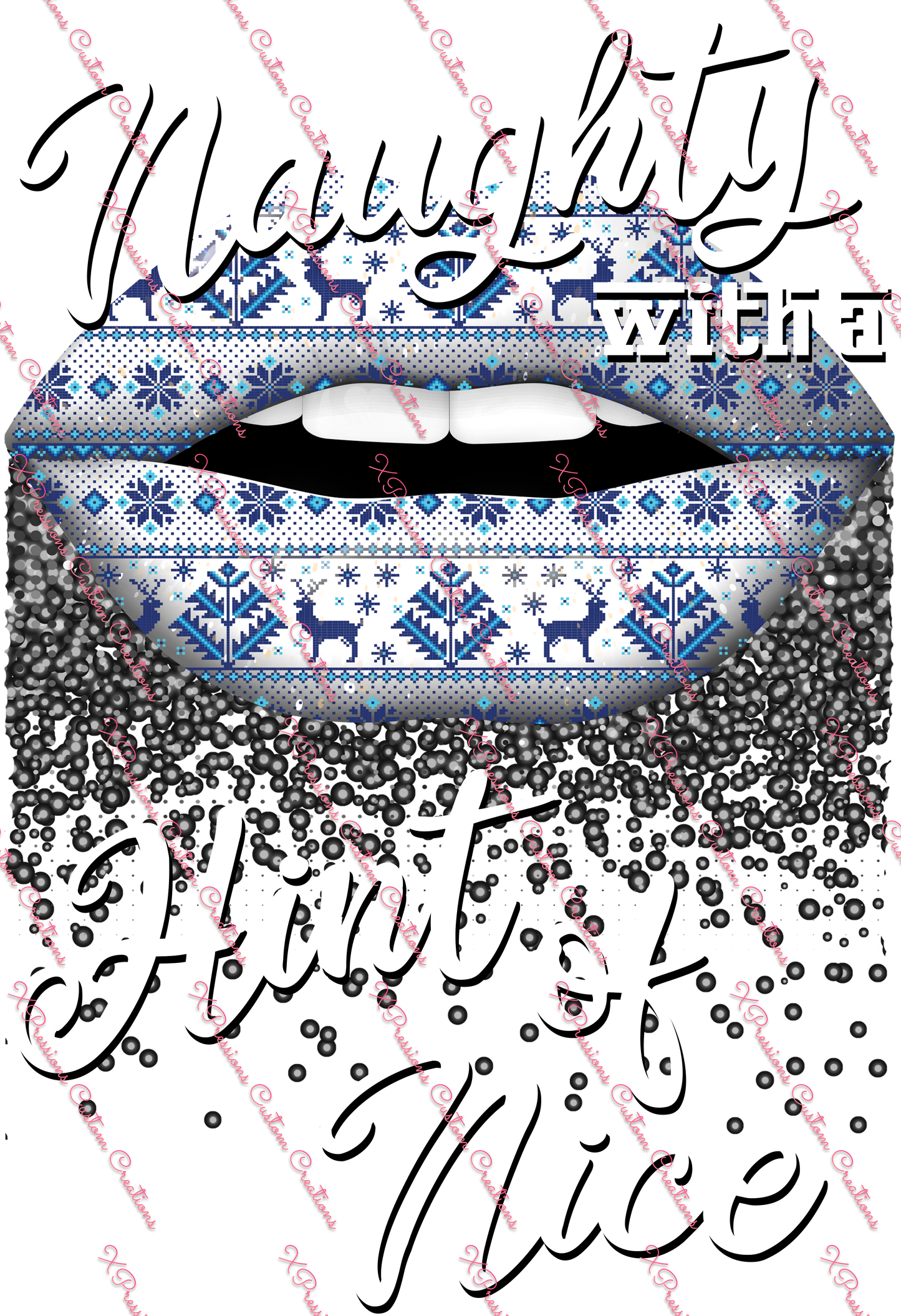 Naughty Lips - Digitial File Bundle