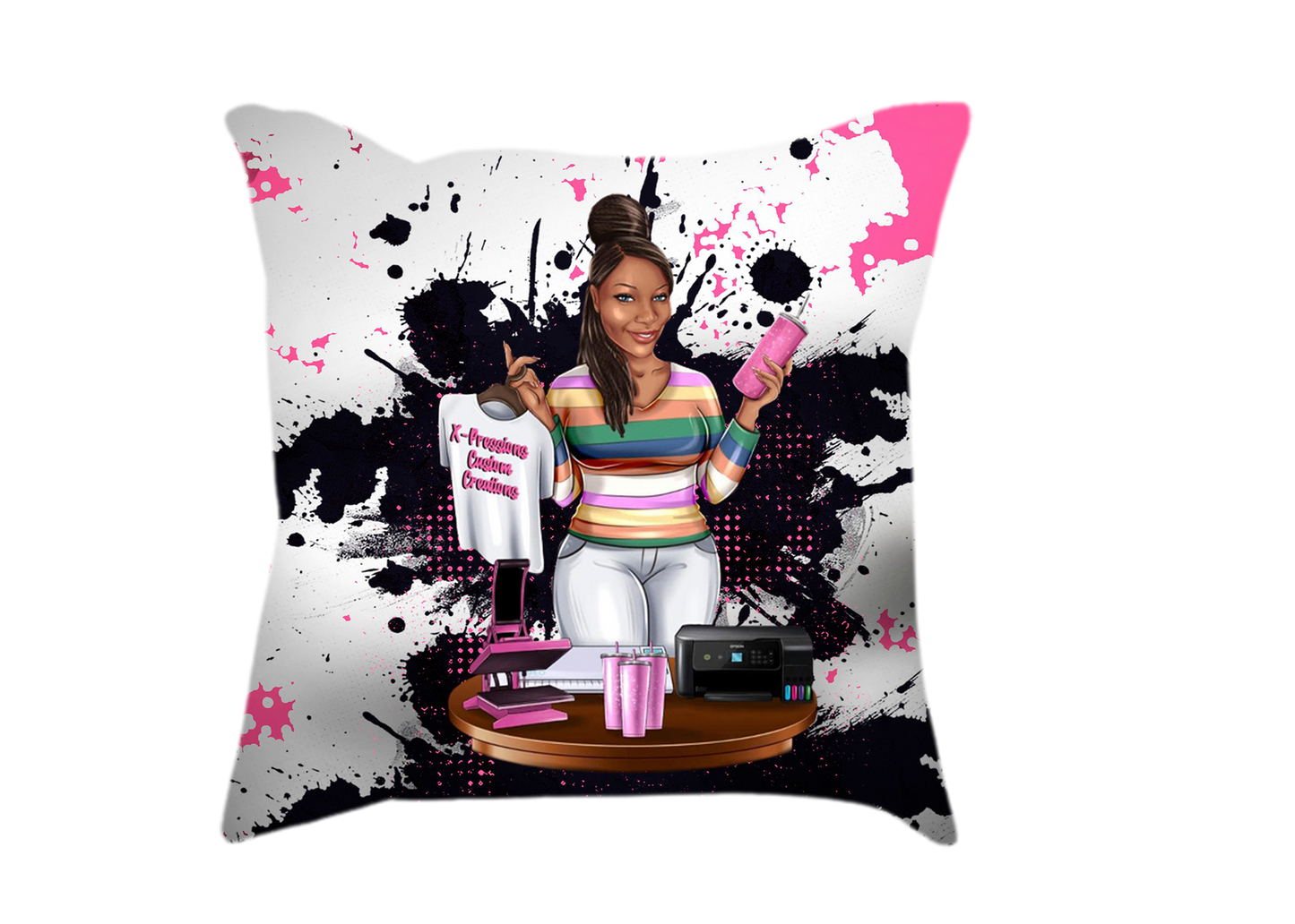 Customizable - Decorative Throw Pillow