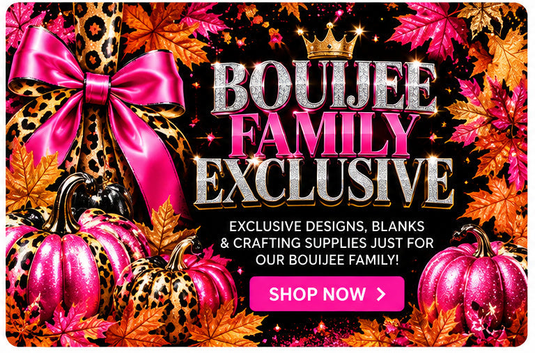 Xpressions Thanksgiving bouijee collection cover in pink black and gold