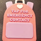 Happy Accidents - Scannable Emergency Contact Backpack NFC Tags