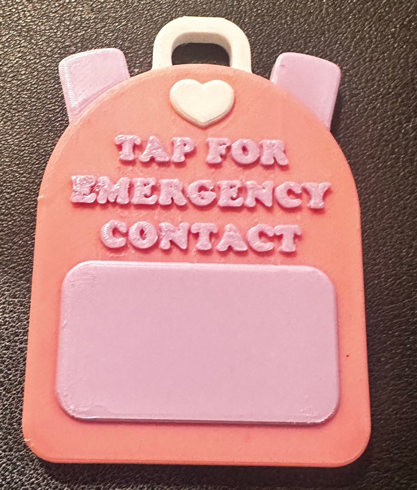 Happy Accidents - Scannable Emergency Contact Backpack NFC Tags