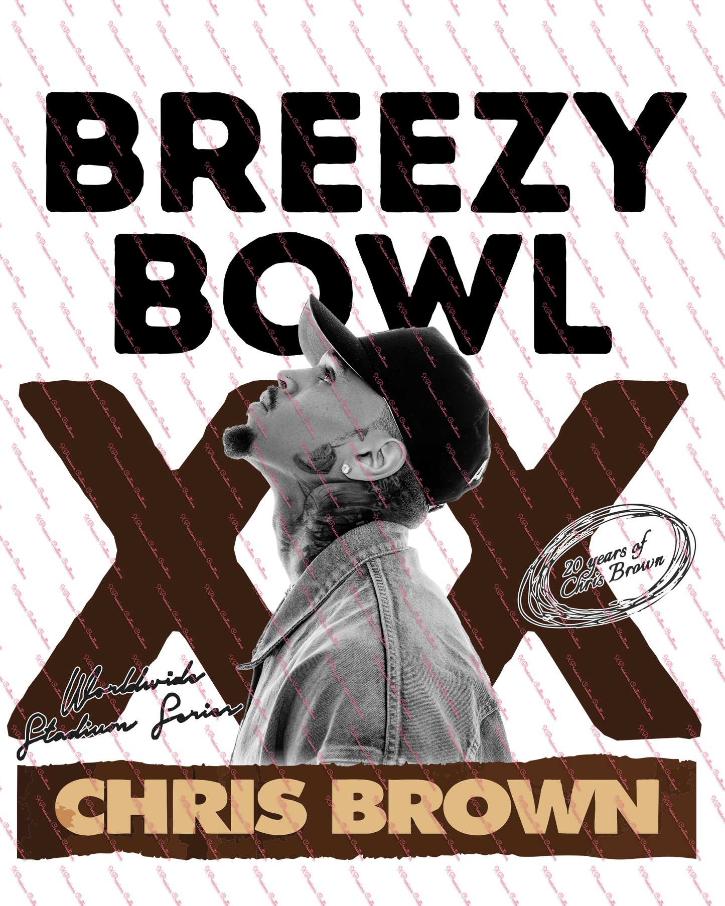 🖤 Chris Brown Concert Shirts