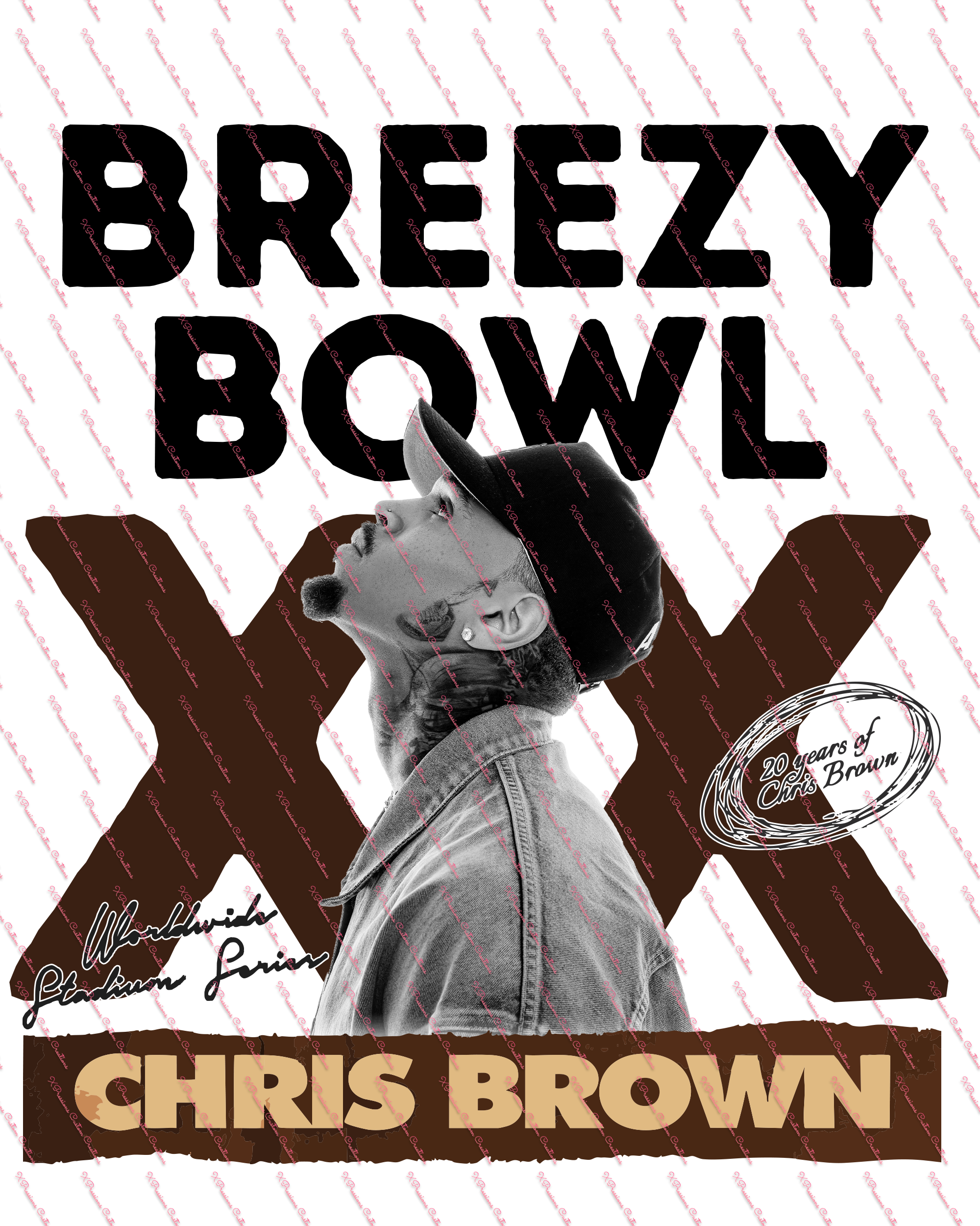 🖤 Chris Brown Concert Shirts