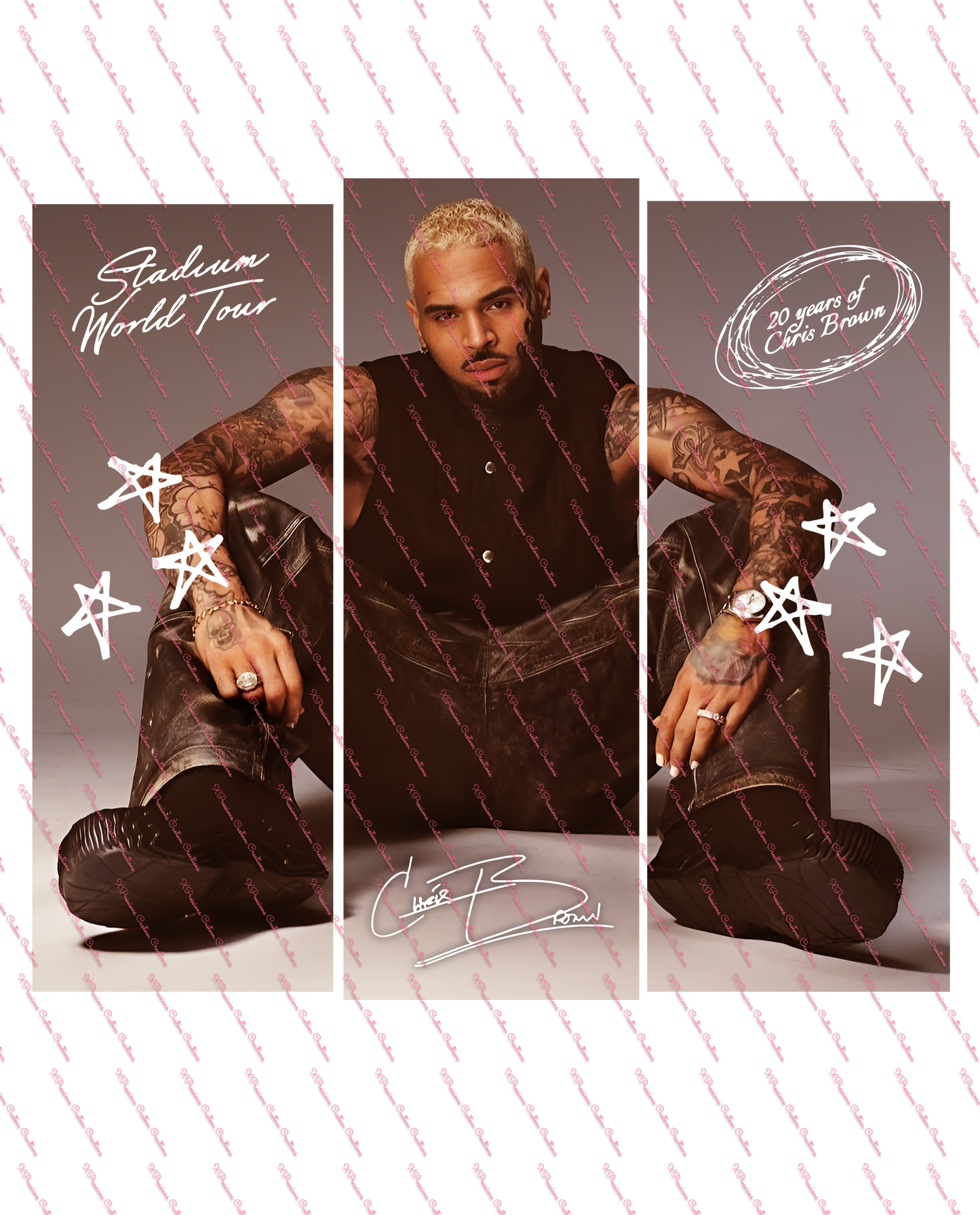 🖤 Chris Brown Concert Shirts