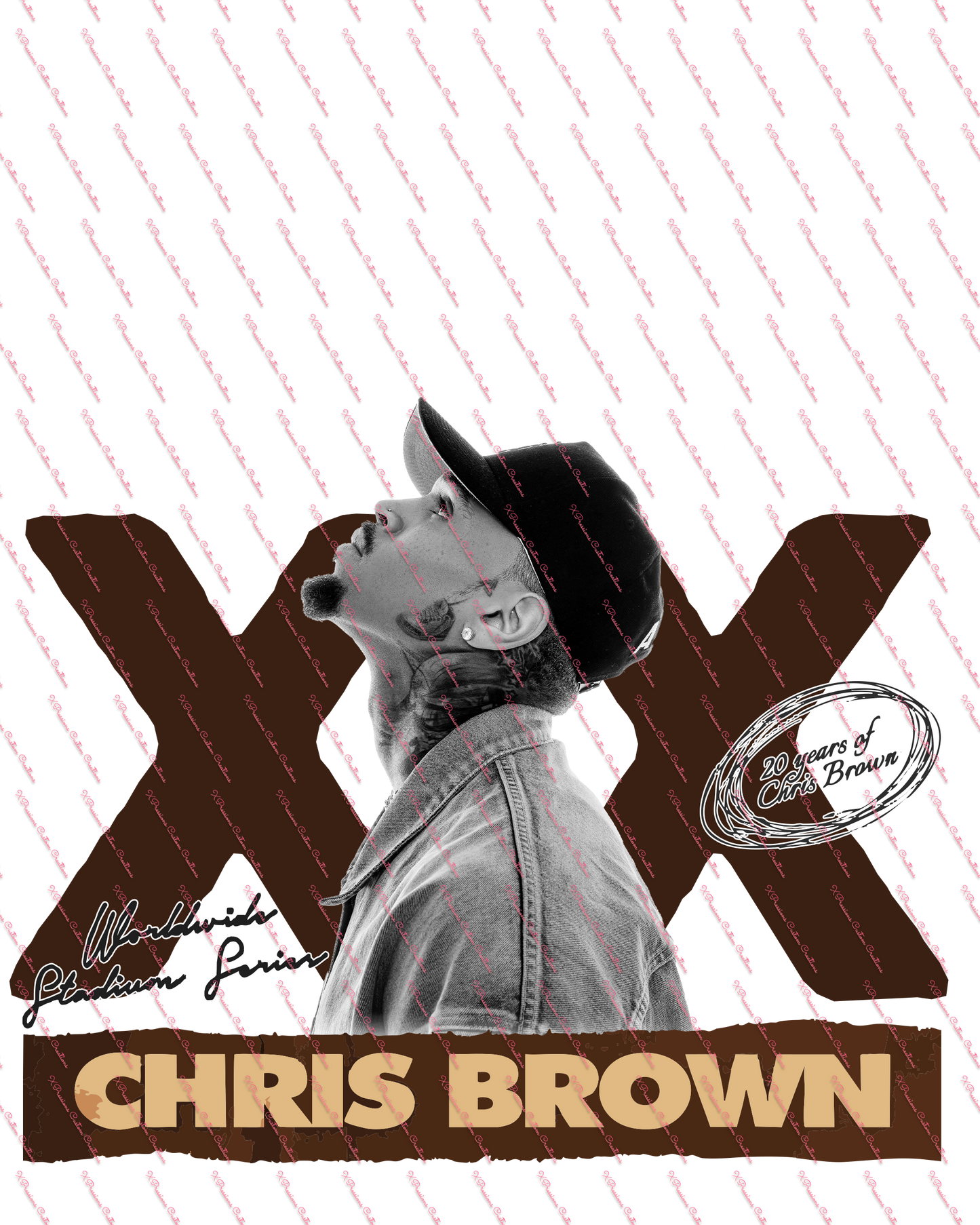 🖤 Chris Brown Concert Shirts