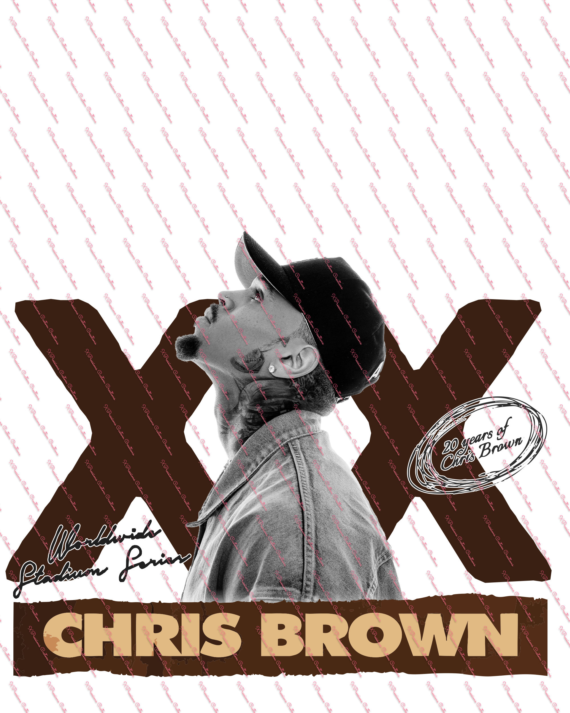 🖤 Chris Brown Concert Shirts