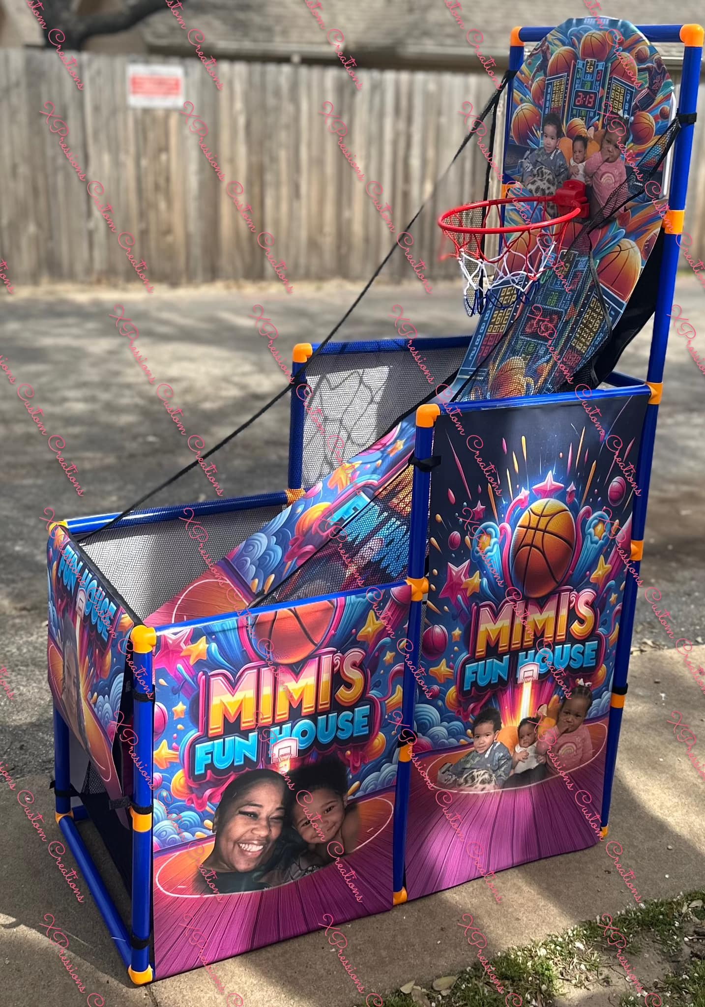Customized Toddler/Kid Basketball Game Sets