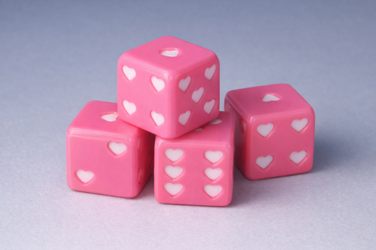 Dice w/ Hearts ~  Bouijee Family Exclusive