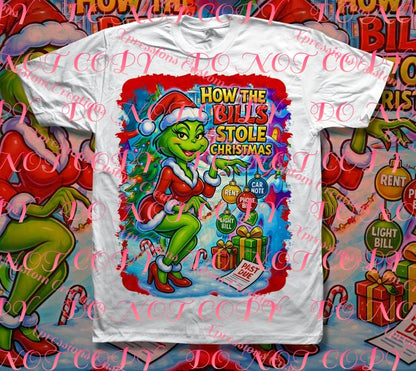 Grinch Christmas DTF Prints