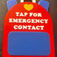 Happy Accidents - Scannable Emergency Contact Backpack NFC Tags
