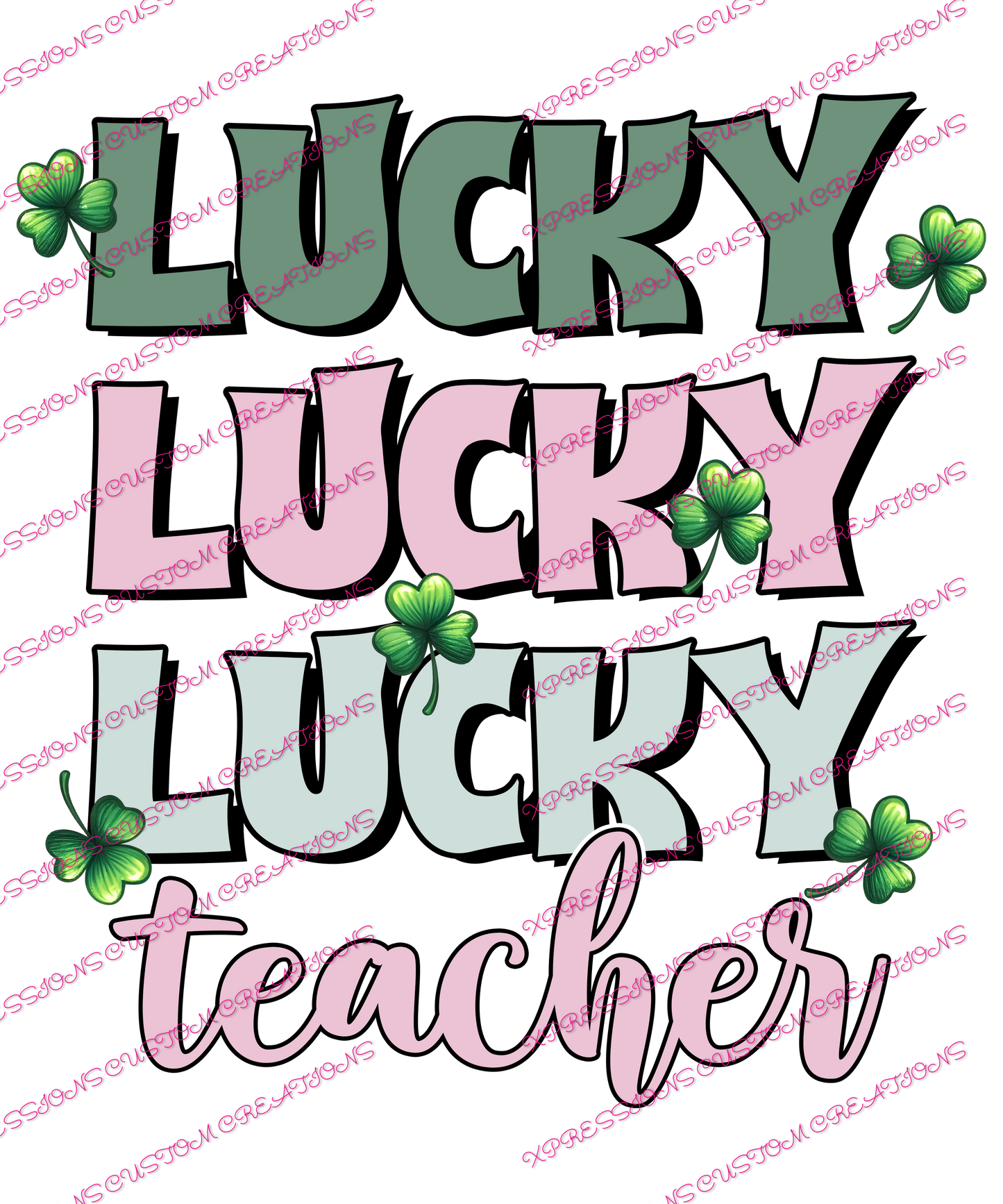 St Patrick's Day - Teacher - We Print You Press