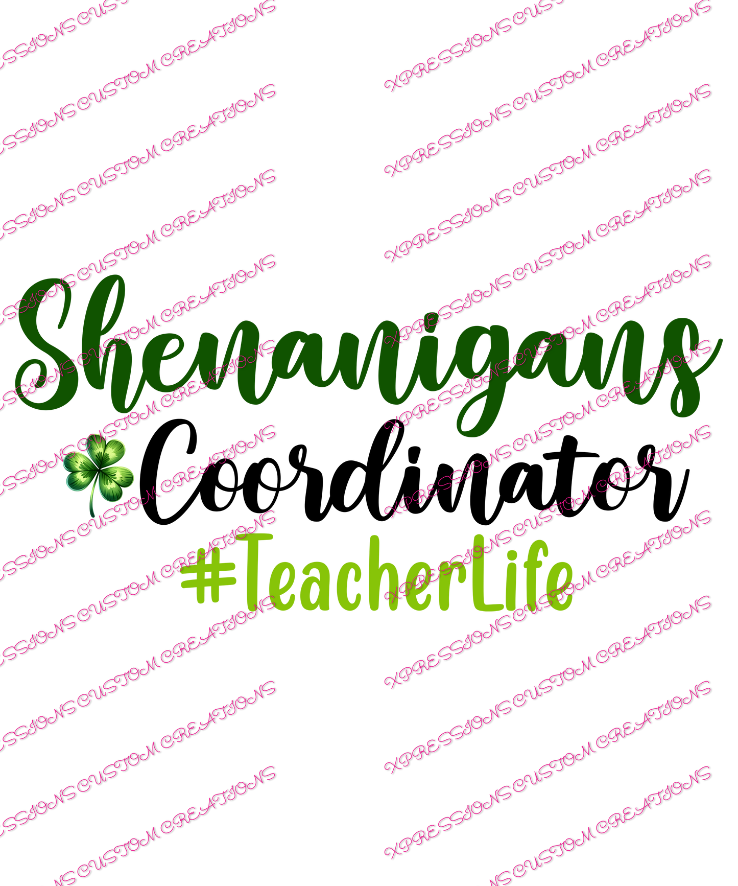 St Patrick's Day - Teacher - We Print You Press