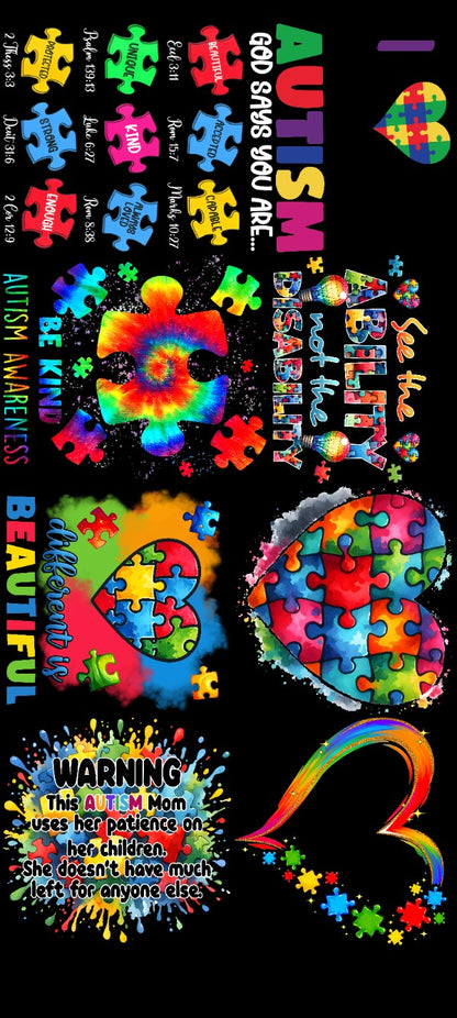 Pre-Made 22” x 48" Printed & Ready to Press DTF Gang Sheets - We Print you Press!