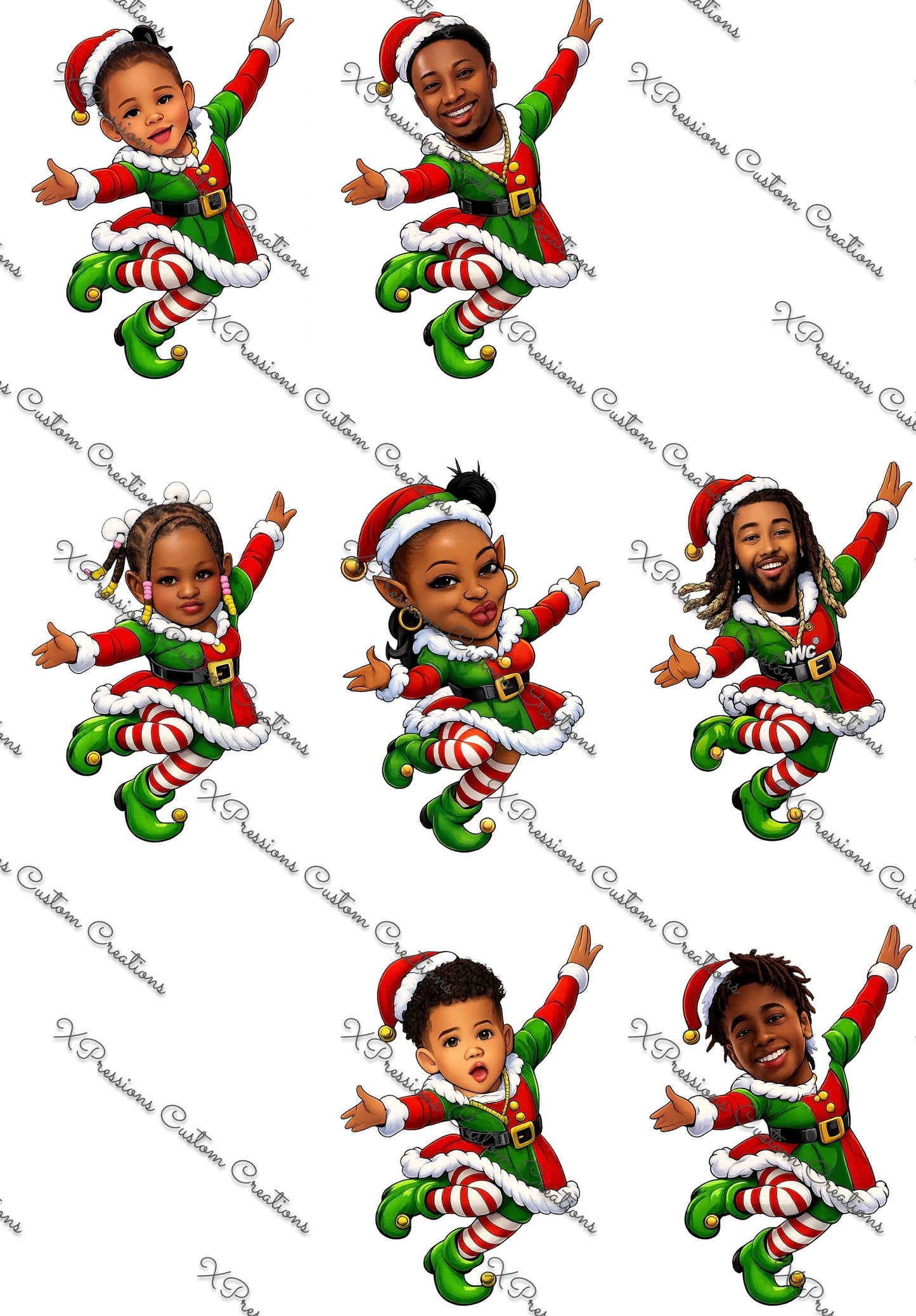 Bouijee Family Exclusive Digital File— Santas Lil Elf