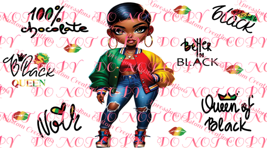 Bouijee Family Exclusive:  Black History/Juneteenth UV DTF Cup Wraps