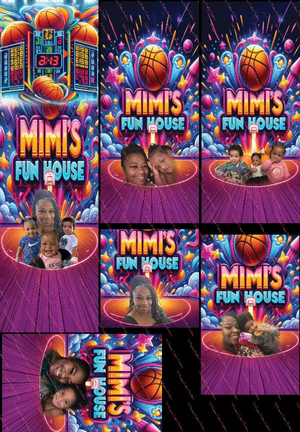 Basketball Court Prints