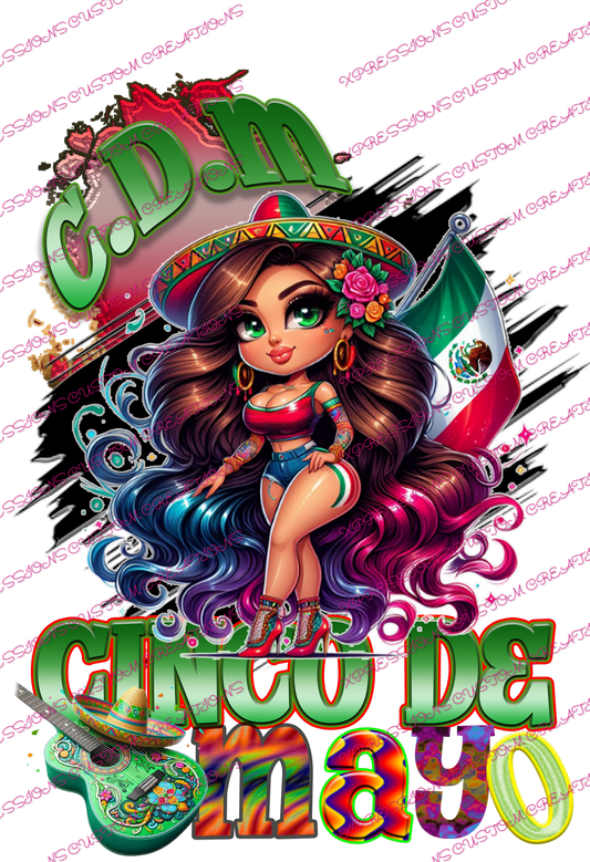 Cinco de Mayo ~ Sublimation PRINT ONLY - We Print you Press!