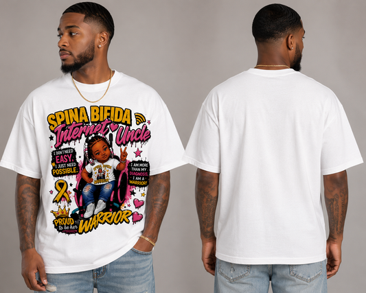 Spina Bifida Warrior - Internet Auntie, Uncle & Cousin