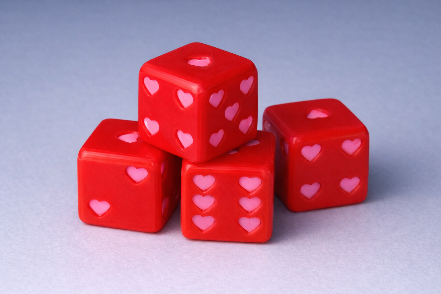 Dice w/ Hearts ~  Bouijee Family Exclusive