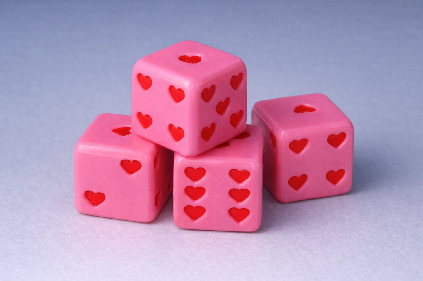 Dice w/ Hearts ~  Bouijee Family Exclusive