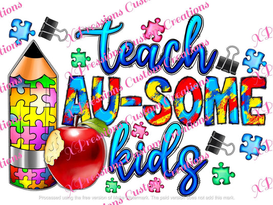 I Teach… ~ Sublimation PRINT ONLY - We Print you Press!