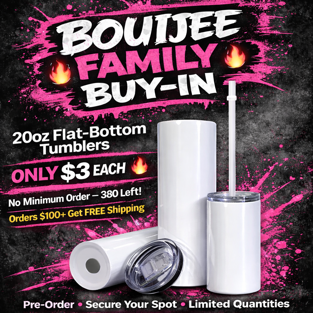 20oz Flat Bottom Tumbler Buy-in