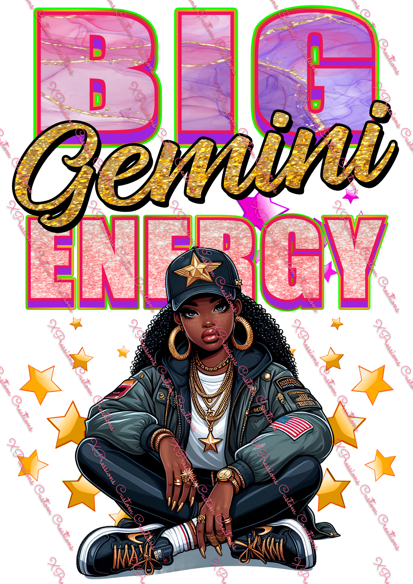 Big Zodiac ~ DTF PRINT ONLY - We Print you Press!