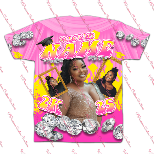 Graduation ~ Center Print/3D Shirts