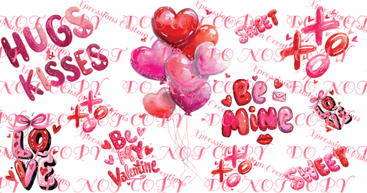 Valentine's Day UV DTF Cup Wraps ~  Bouijee Family Exclusive