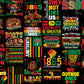 Juneteenth PMG_22" X 60" Ready to Press DTF Transfers - We Print you Press!