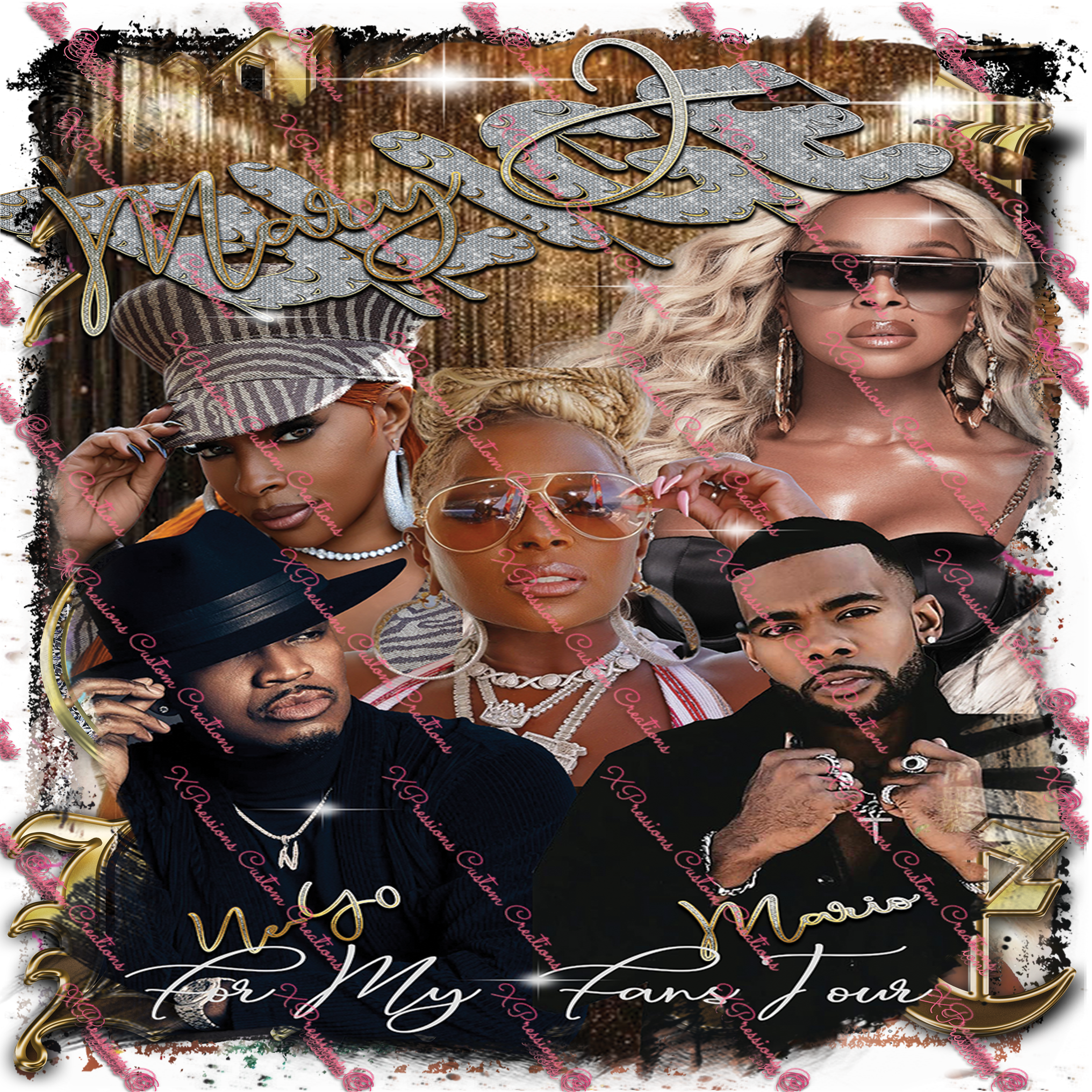 Mary J Blige, Ne-Yo, Mario