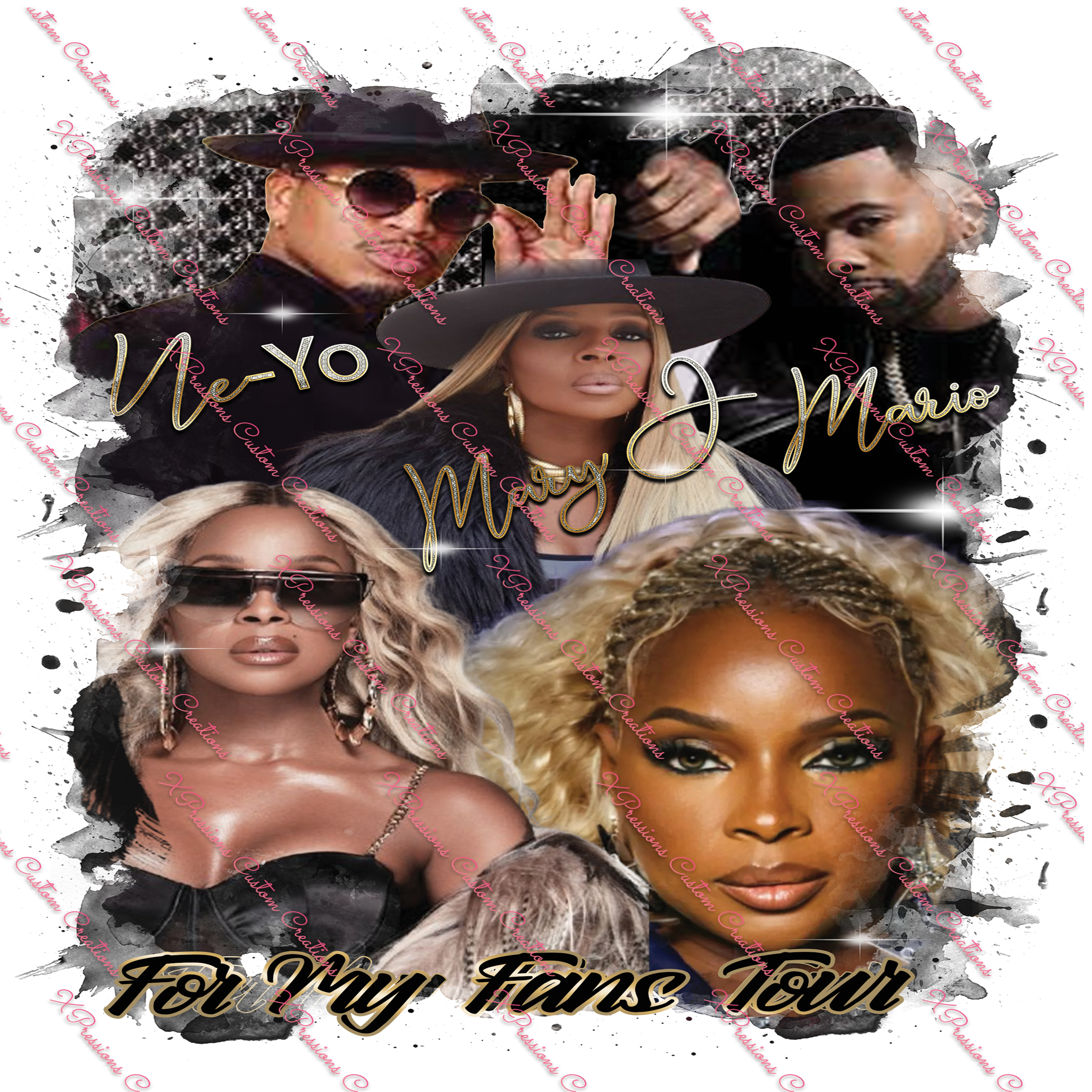 Mary J Blige, Ne-Yo, Mario