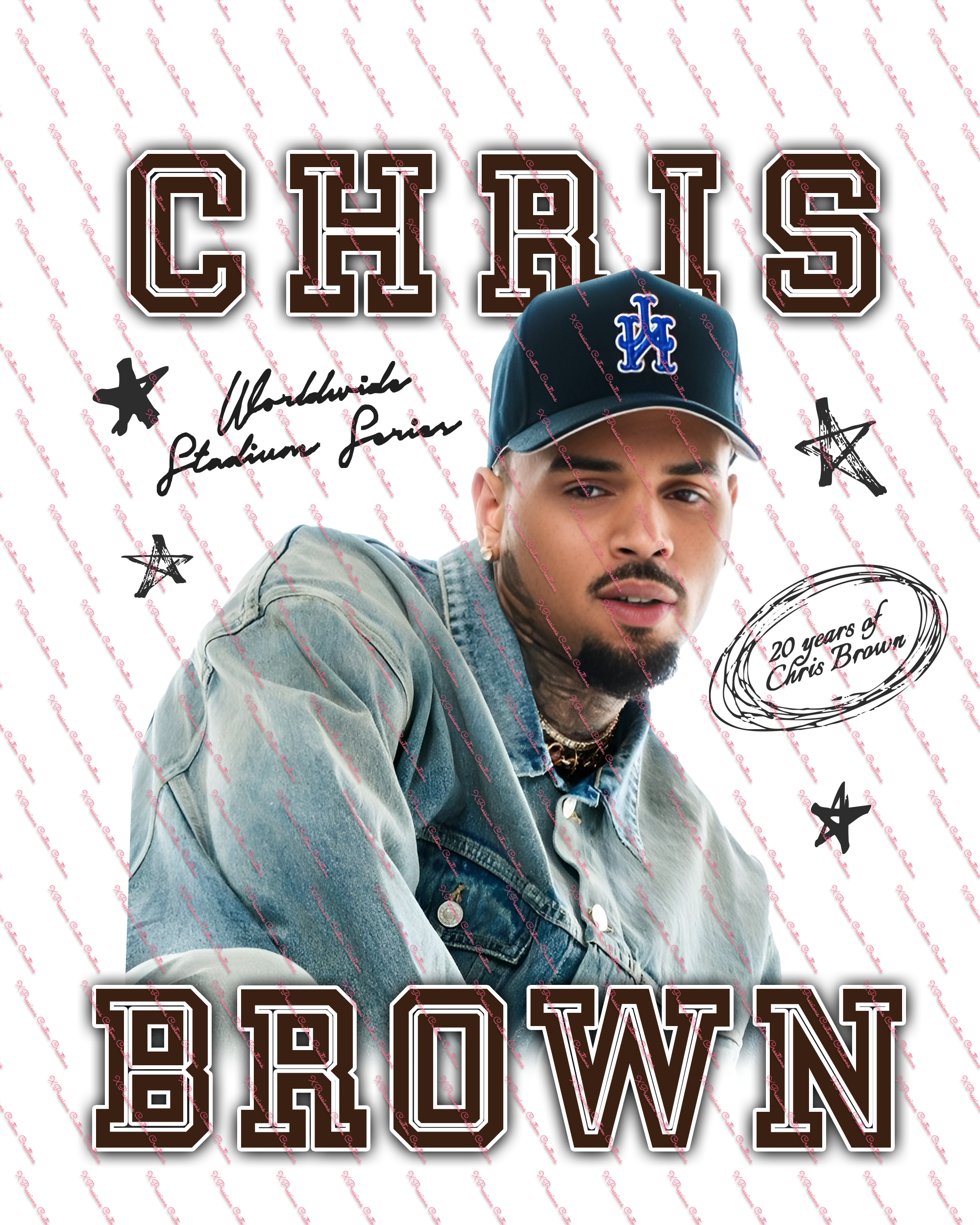 🖤 Chris Brown Concert Shirts