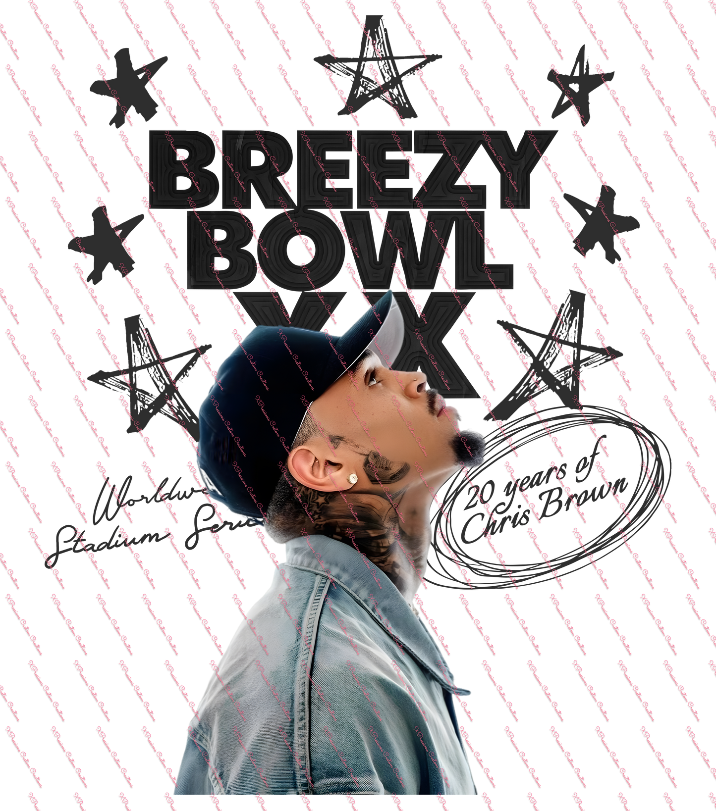 🖤 Chris Brown Concert Shirts