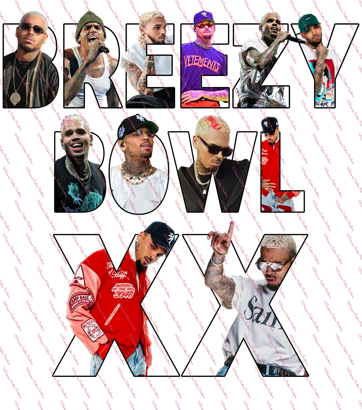 🖤 Chris Brown Concert Shirts