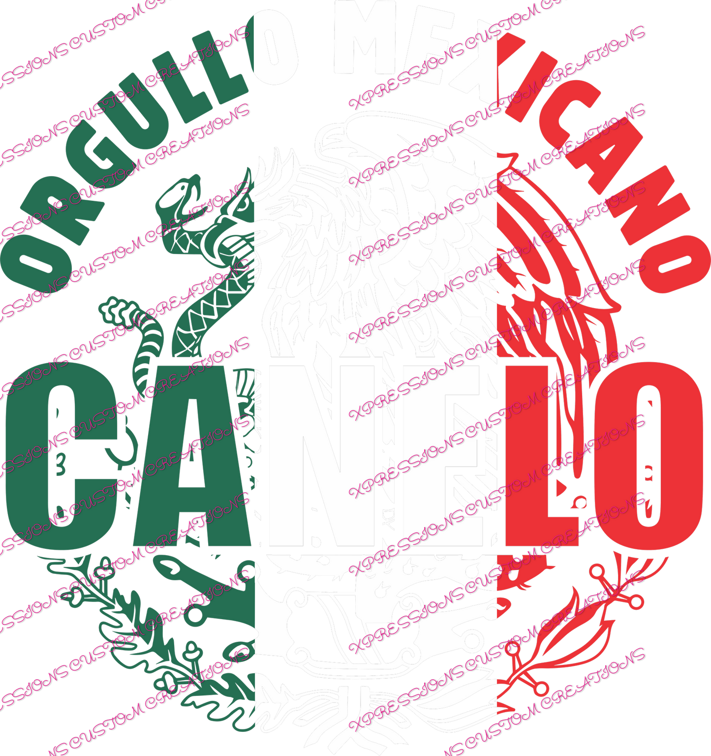 Canelo ~ DTF PRINT ONLY - We Print you Press!