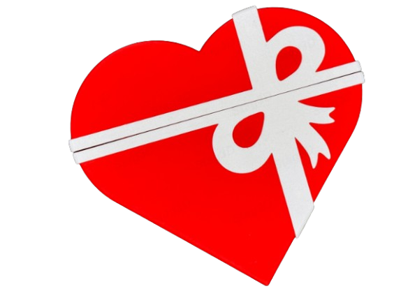 Heart Gift Card Holder ~ Bouijee Family Exclusive