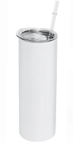 20oz Blank Customizable Straight Skinny Sublimation Tumbler