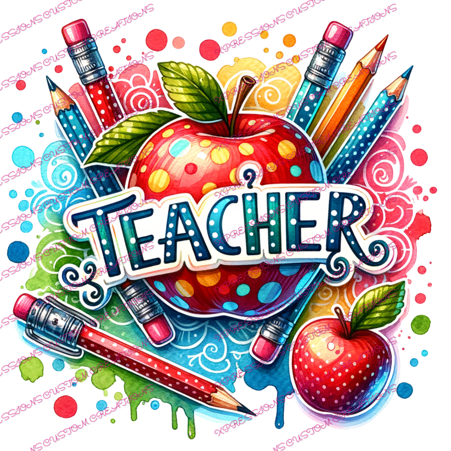 Teacher ~ DTF PRINTS ONLY -  We Print you Press!